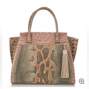 Brahmin Priscilla Satchell Sandshell Pachanga